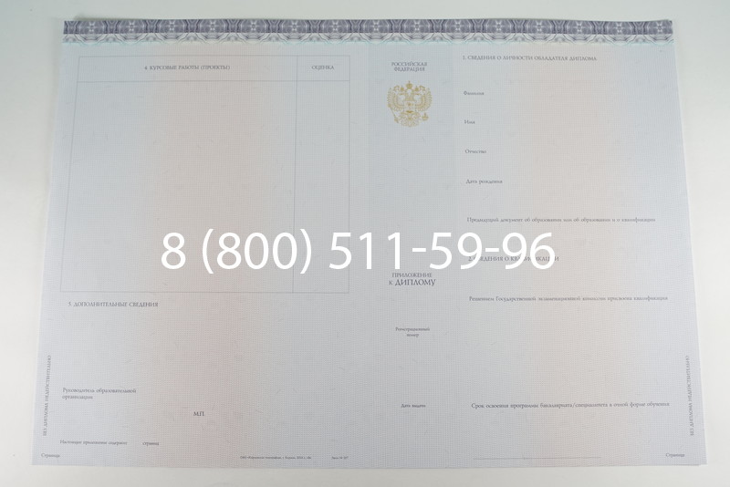 Диплом бакалавра (Киржач) 2014-2024 года в Химках Диплом бакалавра (Киржач) 2014-2024 года в Химках